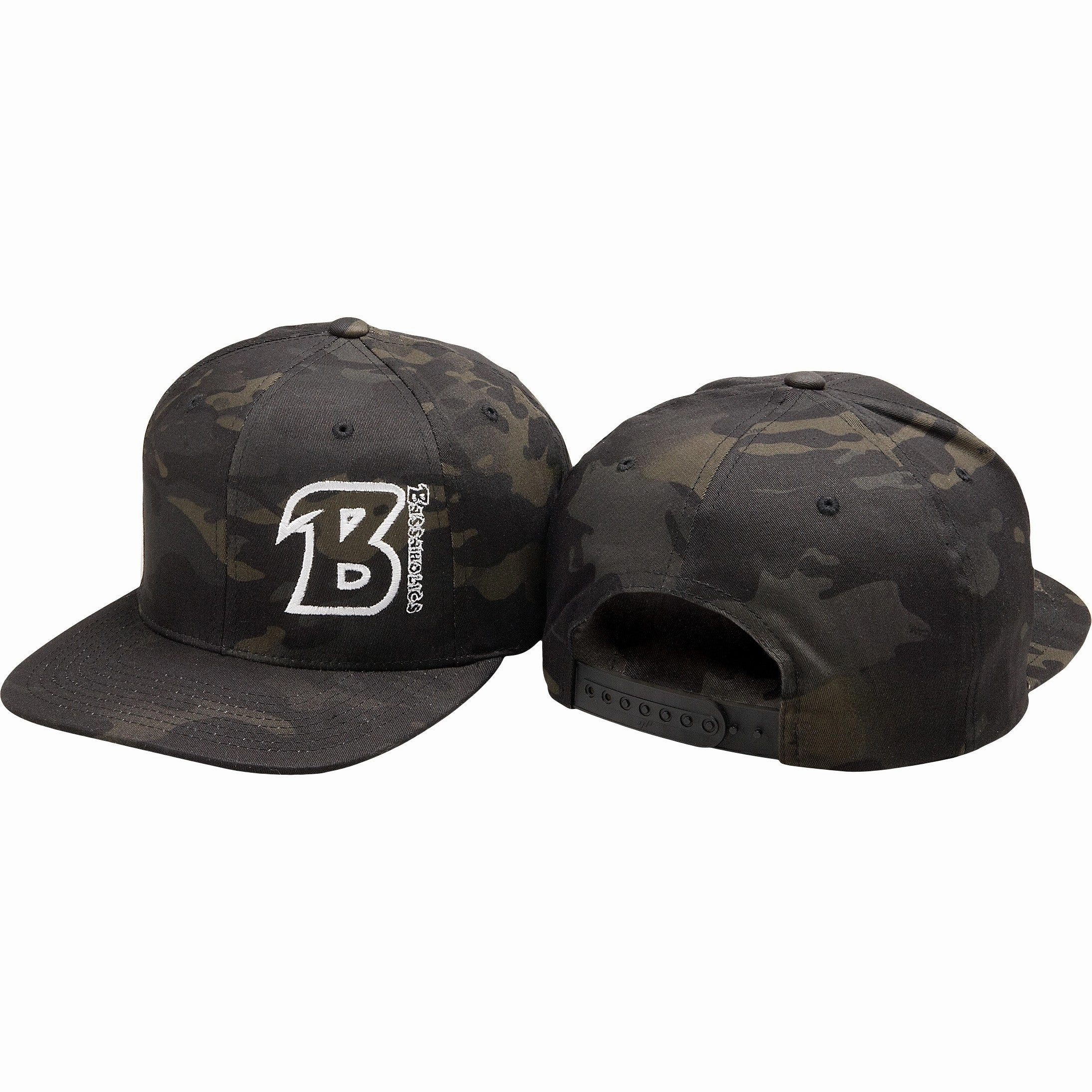 Bassaholics Flex Fit Snapback Hat (B Addicted)