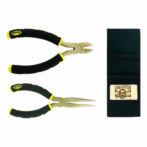 Calcutta 6" Ultra Grip Long Nose Cutters w/ Sheath