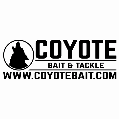 Coyote Bait & Tackle Decal (9.25 x 3.25")