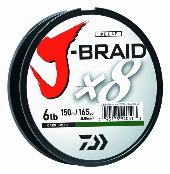 Daiwa J-Braid X8 Braided Line