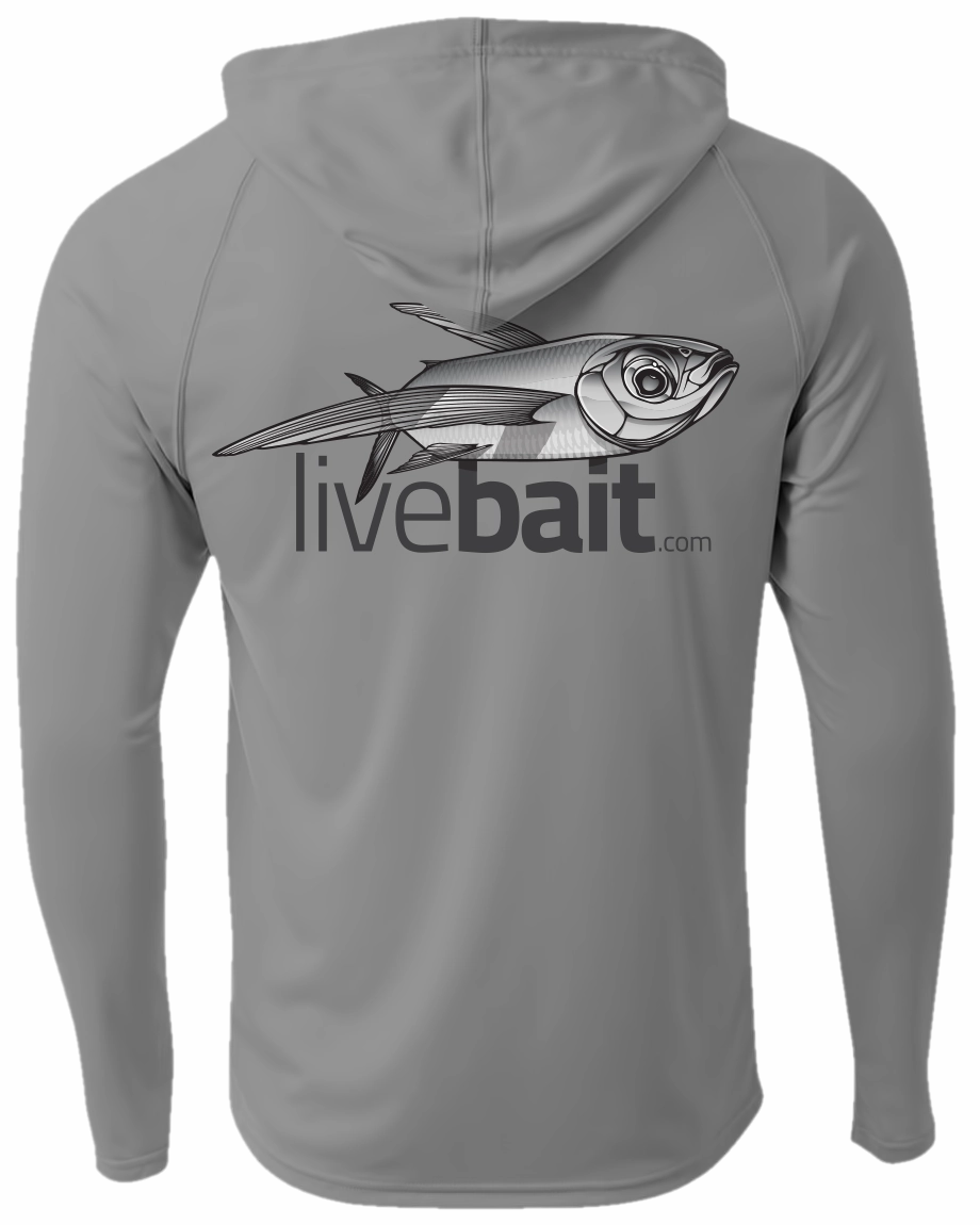 Flying Fish Long Sleeve Hoodie