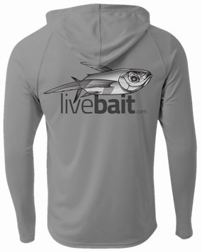 Flying Fish Long Sleeve Hoodie