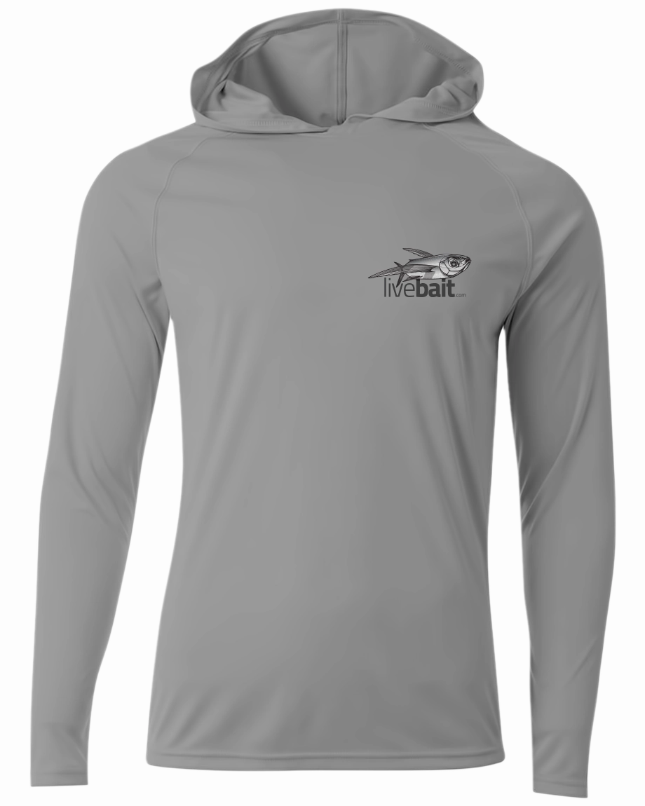 Flying Fish Long Sleeve Hoodie