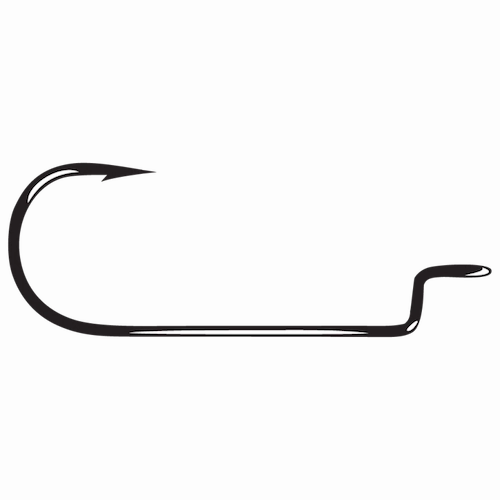 Gamakatsu Offset Shank Worm Hooks (Round Bend)