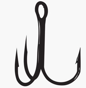 Gamakatsu Treble Round Bend Hook