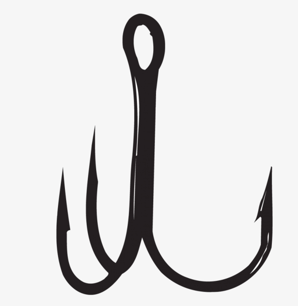 Gamakatsu Treble Round Bend Magic Eye Hook