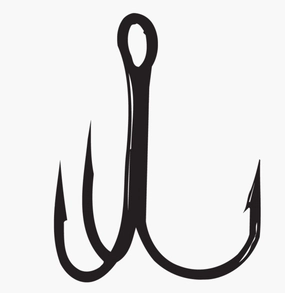 Gamakatsu Treble Round Bend Magic Eye Hook