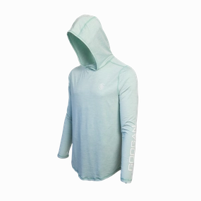 Harbor Heather Hooded Long Sleeve