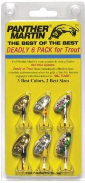 Panther Martin Deadly 6 Pack for trout