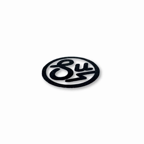 Swimbait Underground Circle SU Transfer Sticker - Black