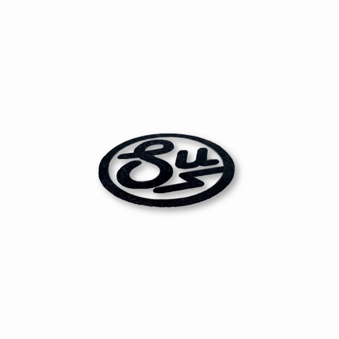 Swimbait Underground Circle SU Transfer Sticker - Black